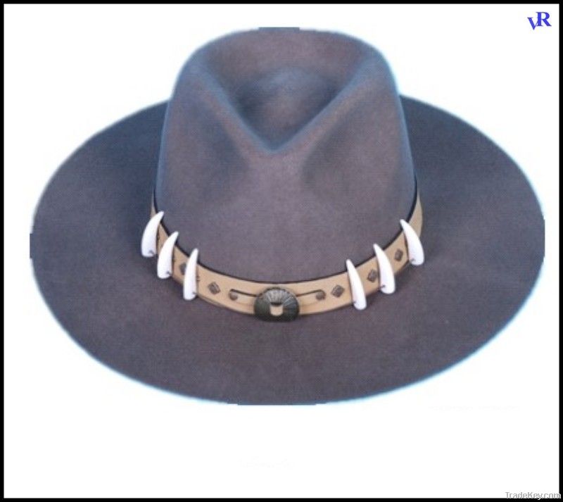 men's wool felt cowboy hat