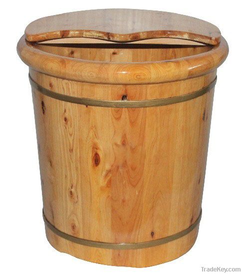 wooden foot tub