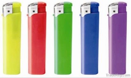 refillable electronic lighter with child resistant