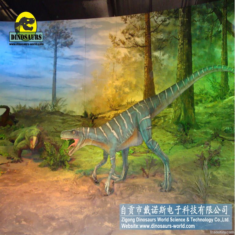 Dinosaur alive  Animatronic Herrerasaurus