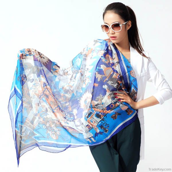 100% natural silk scarf/scarves /shawls