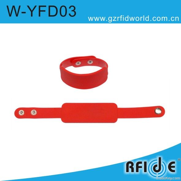 UHF silicone wristband tags