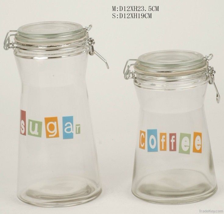 Glass Jar & Glass Food Container 