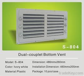 ventilation grille for energy saving air-conditioning,