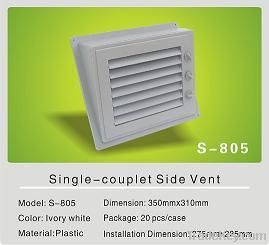 air grille for water-cooled air-conditioning