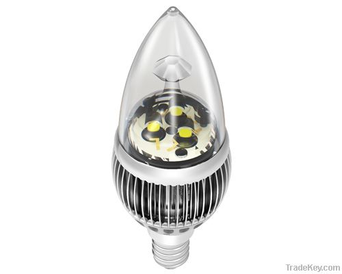 3*1w led candel light e14