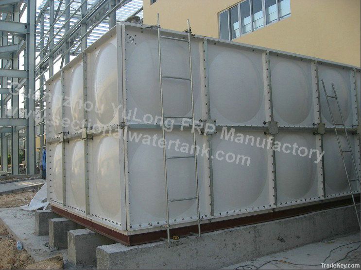 FRP SMC Panel Type Sectional Storage Water Tank