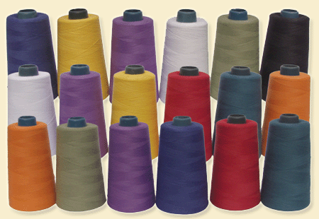 100% spun polyester yarn on cone