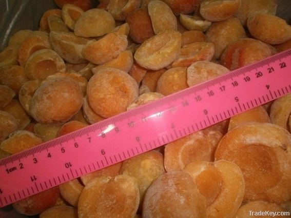 frozen apricots in halves