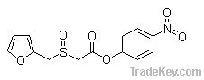 4-Nitrophenyl 2-(furfurylsulfinyl)acetic acid