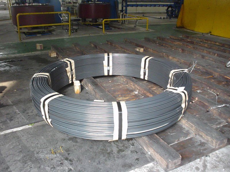 Oil tempering spring steel wire