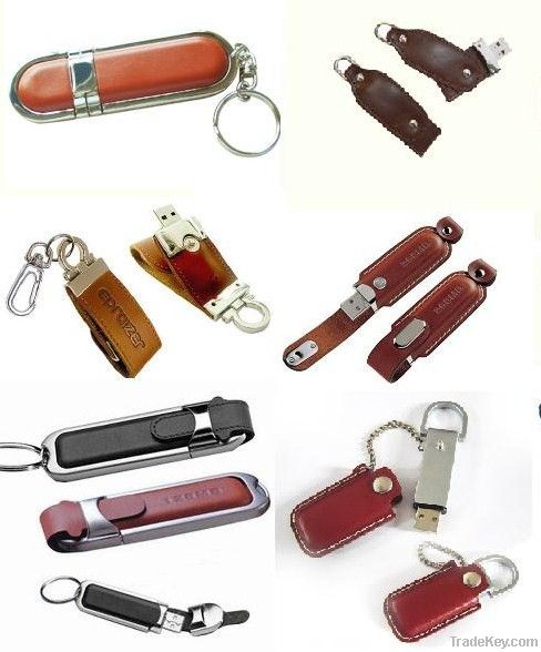 USB Leather Flash Drive