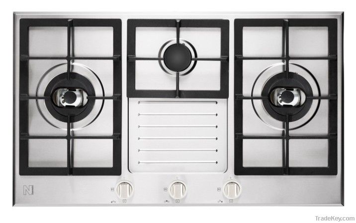 Stainless Steel Gas Hob