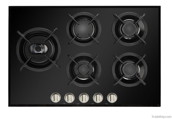 Tempered Glass Gas Hob