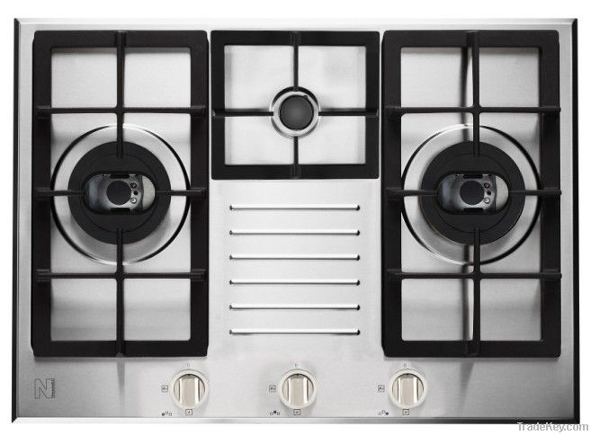 Stainless Steel Gas Hob