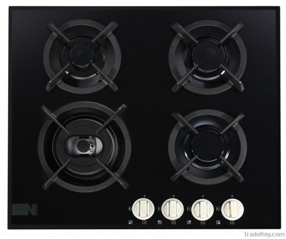 Tempered Glass Gas Hob