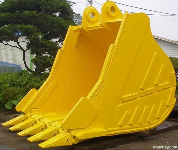 Excavator buckets and spare parts
