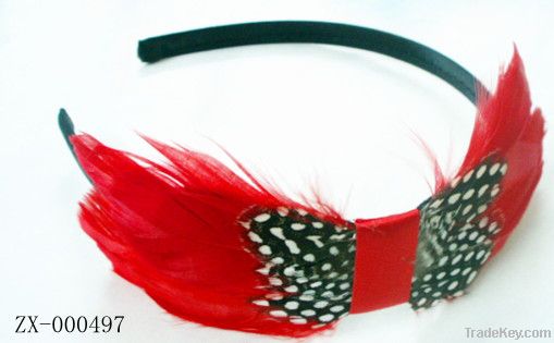 fashion feather hairband