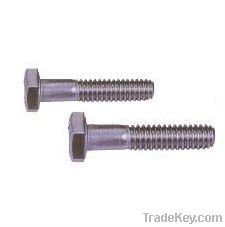 Stainless steel DIN931 Hex head bolt
