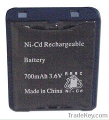 NiCd AA 3.6V 700mAH Cordless Phone Rechargeable Battery pack