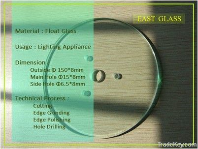 Glass lighting cover/made in china
