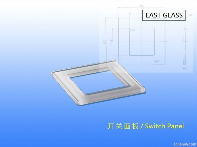 glass for lawn lamps/glass for underground lamps