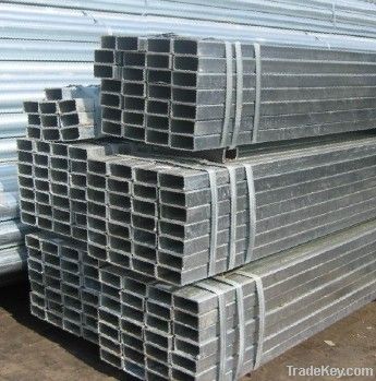 Galvanized rectangular steel pipe