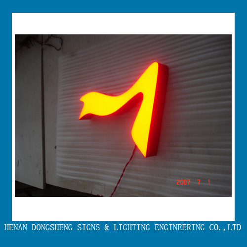 High brightness LED resin signs