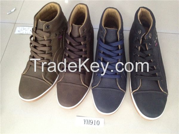 2015 New Men's Shoes Injection Shoes Fashion Canvas casual Boots for Men