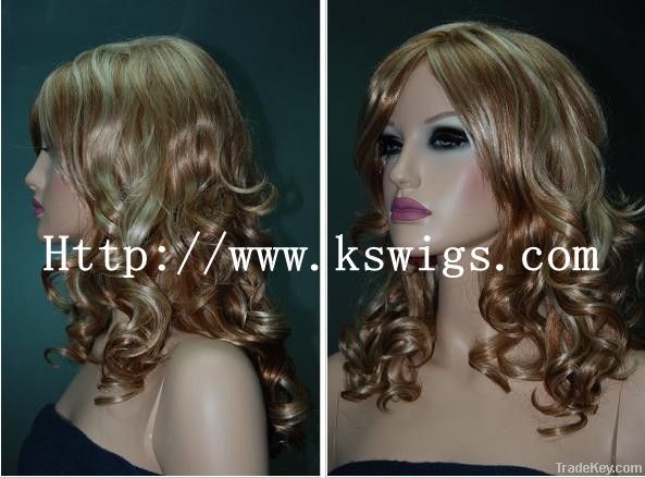 2011 Newest fashion synthetic wigs mixed color CC-61266Z