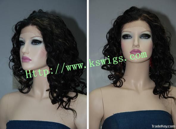 High quality!!!~ Front lace wigs Indian hair wholesale