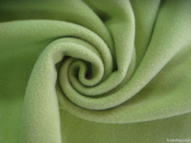 100% poly polar fleece fabric