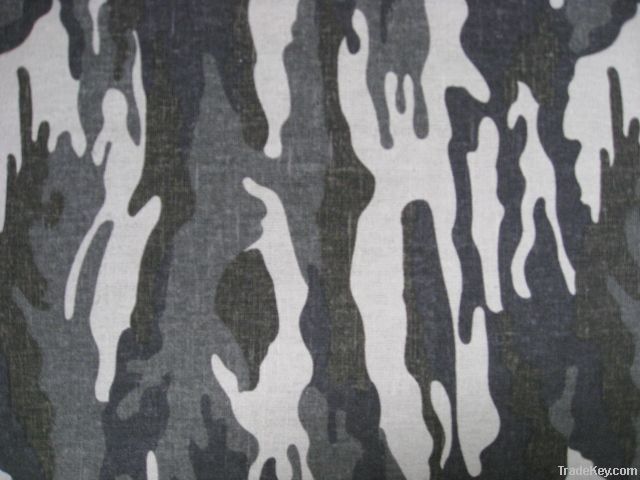 100% cotton camouflage printed , TC camouflage fabrics