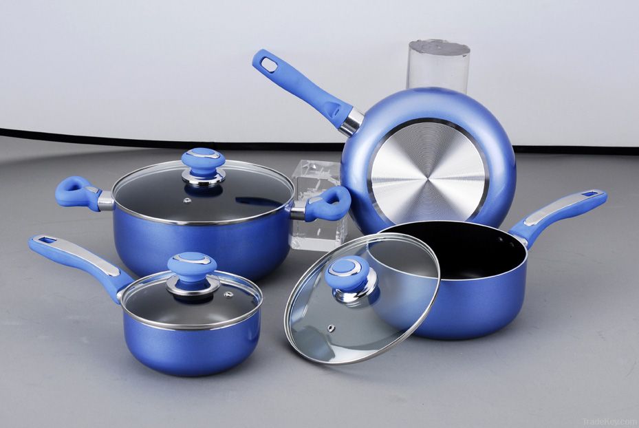 7pcs aluminum alloy cookware set