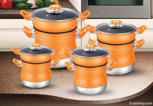 12pcs aluminum alloy casseroles