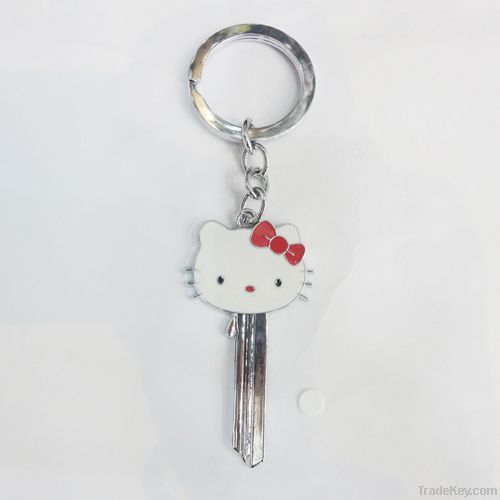 Kitty key style charm