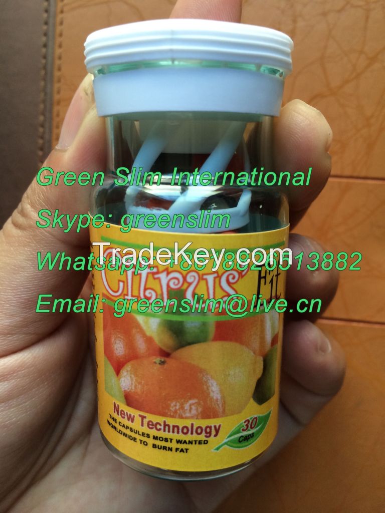 Orange Grey Slimming Diet Pills Weight Loss