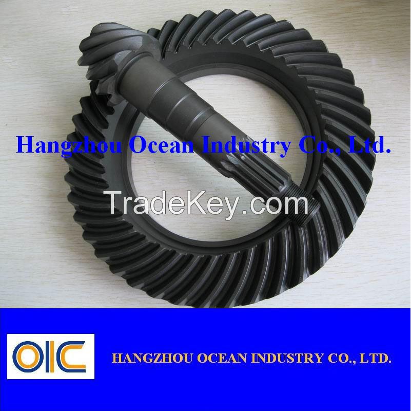 Transmission Spare Parts Crown Wheel And Pinion Gear For Tractors