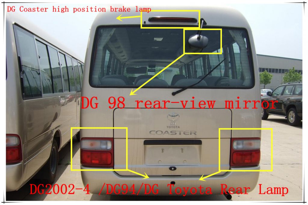 E-mark 9 for Toyota Coaster Bus Rear Lamp Cosater Parts