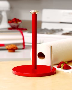 Upright Paper Towel Holder