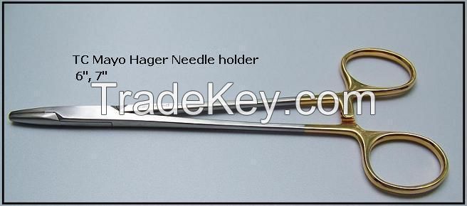 TC Mayo Hegar Needle holder size 5.5&quot; and 6&quot;