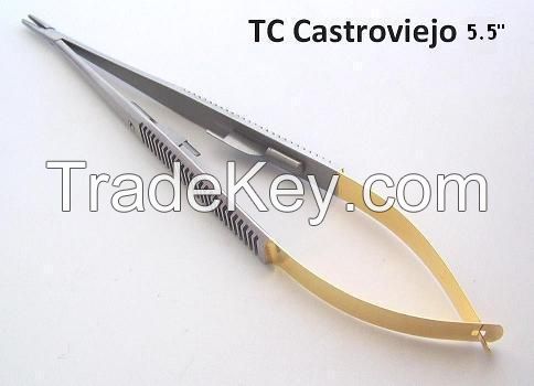 TC Castroviejo Needle holders