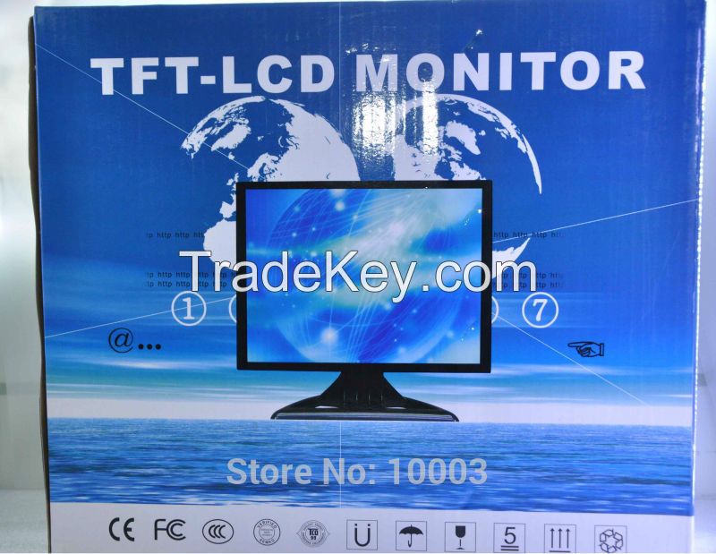 15 inch 4:3 touch screen monitor, touch screen monitor for pos.warrantry 1 year,