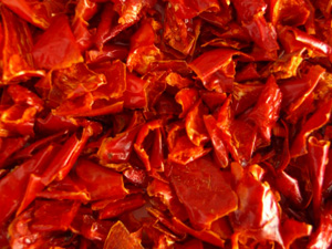 Dehydrated Red Pepper