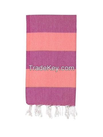 Colorful Yoga Towels, Quick Dry, Light Weight, 100% Cotton with handcrafted tassels