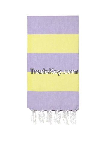 Colorful Yoga Towels, Quick Dry, Light Weight, 100% Cotton with handcrafted tassels