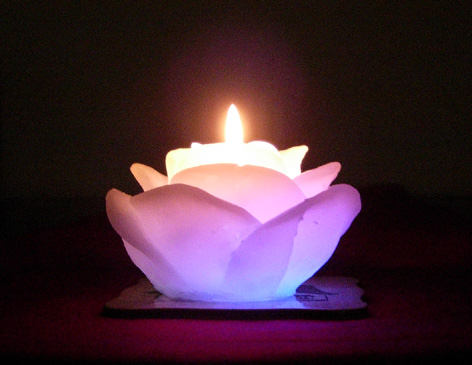 CHANGE COLOR CANDLE