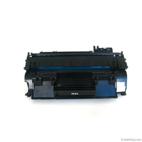 Compatible black toner cartridge for HP505A