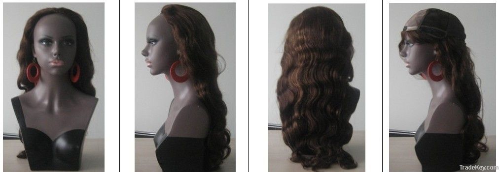 virgin hair lace  wig