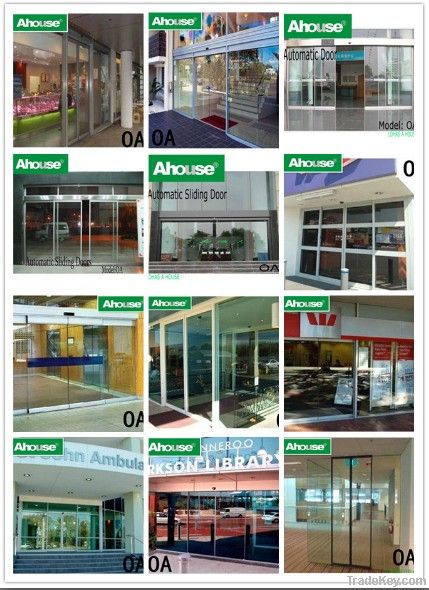 glass sliding door system, Automatic Sliding Door System